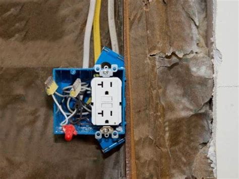 does electrical box have to be flush to drywall|sheetrock electrical boxes.